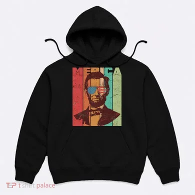 Retro Merica Lincoln Hoodie
