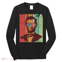 Retro Merica Lincoln Long Sleeve Shirt thumb 0