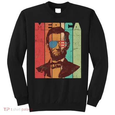 Retro Merica Lincoln Sweatshirt