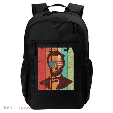 Retro Merica Lincoln Backpack