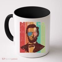 Retro Merica Lincoln Coffee Mug thumb 0