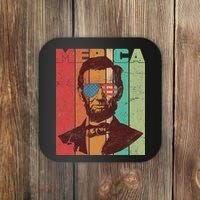 Retro Merica Lincoln Coaster thumb 0