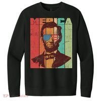 Retro Merica Lincoln V.I.T. Fleece Crew Sweatshirt thumb 0