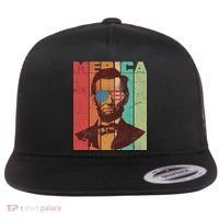 Retro Merica Lincoln Flat Bill Trucker Hat thumb 0