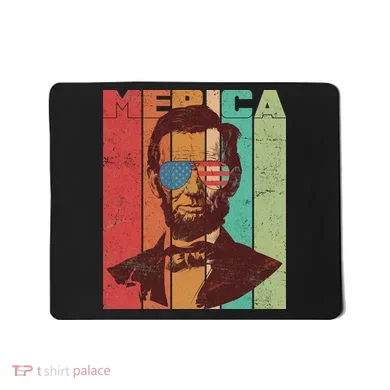 Retro Merica Lincoln Mousepad