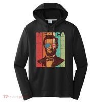 Retro Merica Lincoln Performance Fleece Hoodie thumb 0