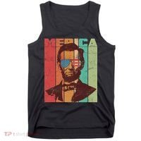Retro Merica Lincoln Tank Top thumb 0