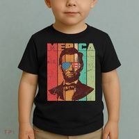 Retro Merica Lincoln Toddler T-Shirt thumb 2