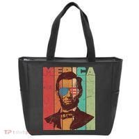 Retro Merica Lincoln Tote Bag thumb 0