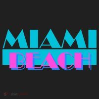 Retro Miami Beach Logo Tumbler thumb 3