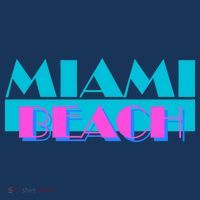 Retro Miami Beach Logo Women's Sweatshirt thumb 2