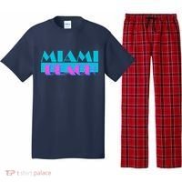 Retro Miami Beach Logo Pajama Set thumb 0