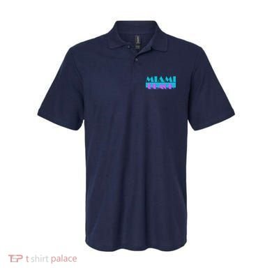 Retro Miami Beach Logo Polo