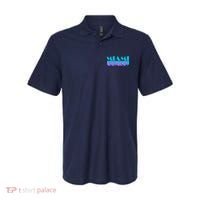 Retro Miami Beach Logo Polo thumb 0