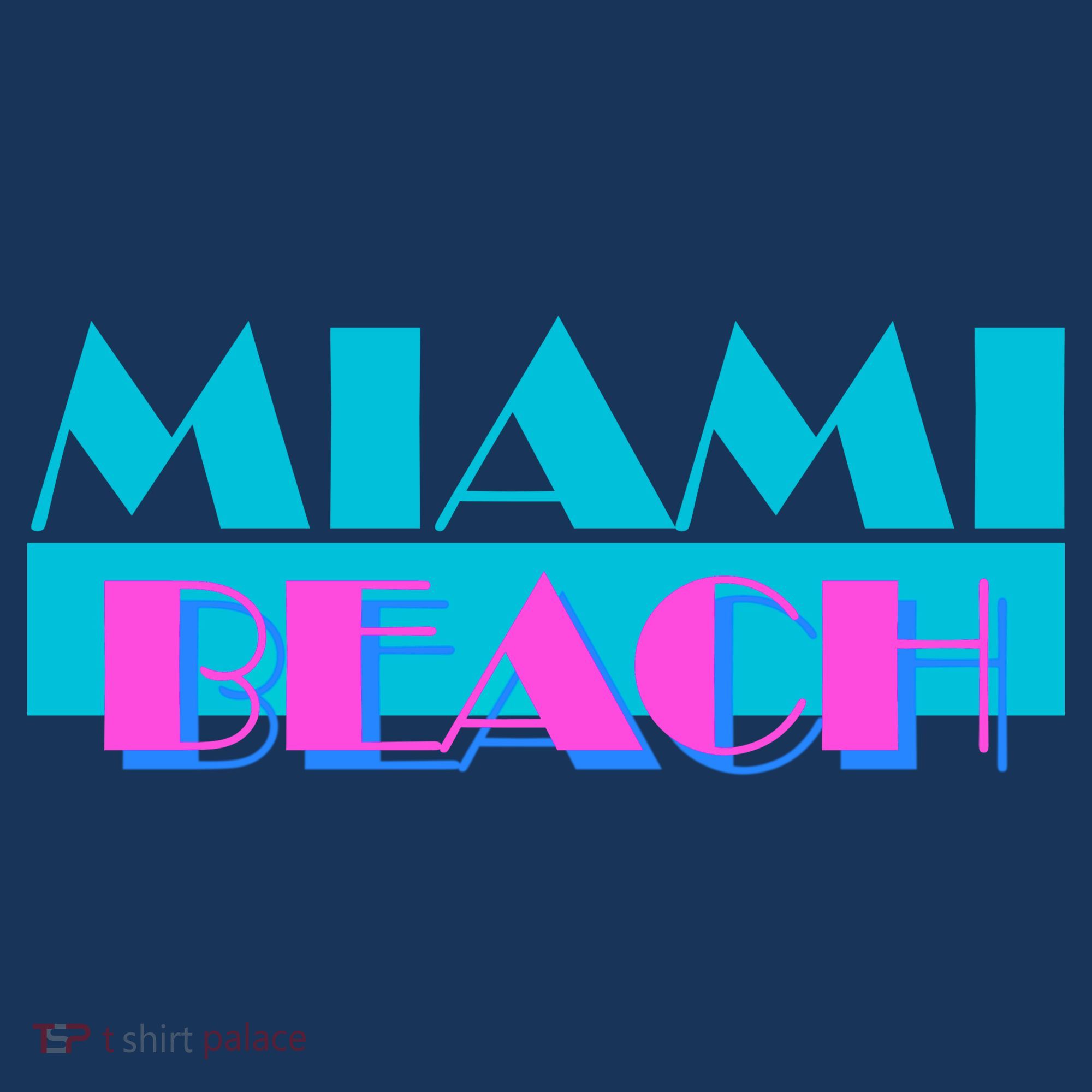 Retro Miami Beach Logo Kids Sweatshirt