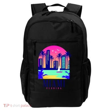 Retro Miami Florida Backpack