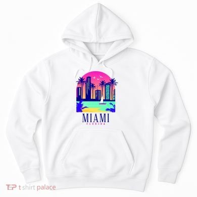 Retro Miami Florida Hoodie