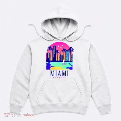Retro Miami Florida Hoodie