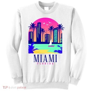 Retro Miami Florida Sweatshirt
