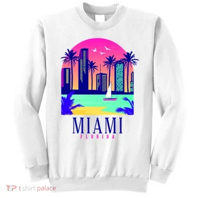 Retro Miami Florida Sweatshirt