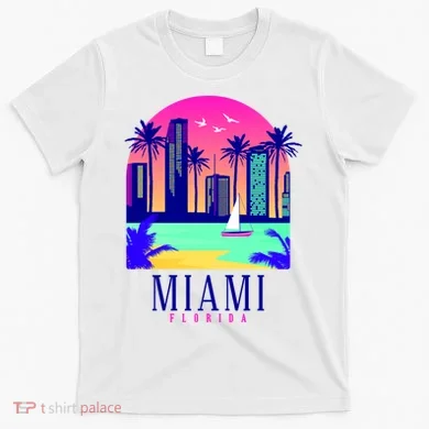 Retro Miami Florida T-Shirt