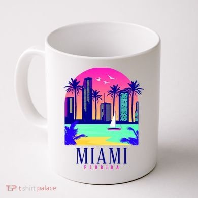 Retro Miami Florida Coffee Mug
