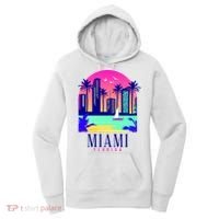 Retro Miami Florida Women's Hoodie thumb 0