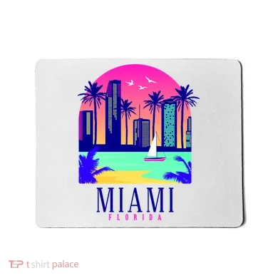 Retro Miami Florida Mousepad