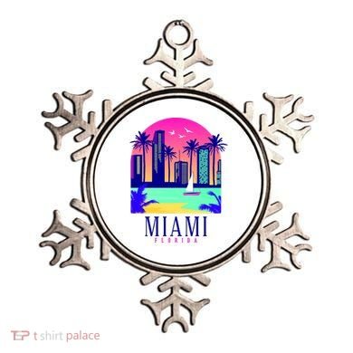 Retro Miami Florida Ornament