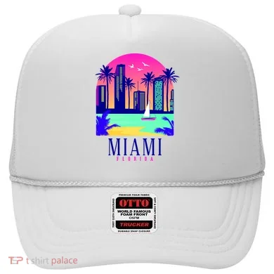 Retro Miami Florida Hat
