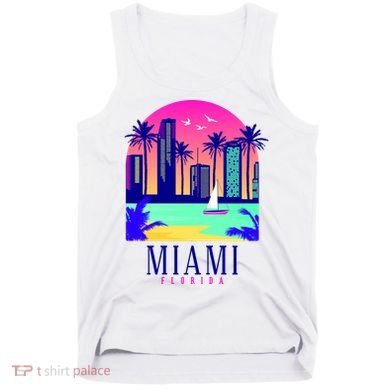 Retro Miami Florida Tank Top