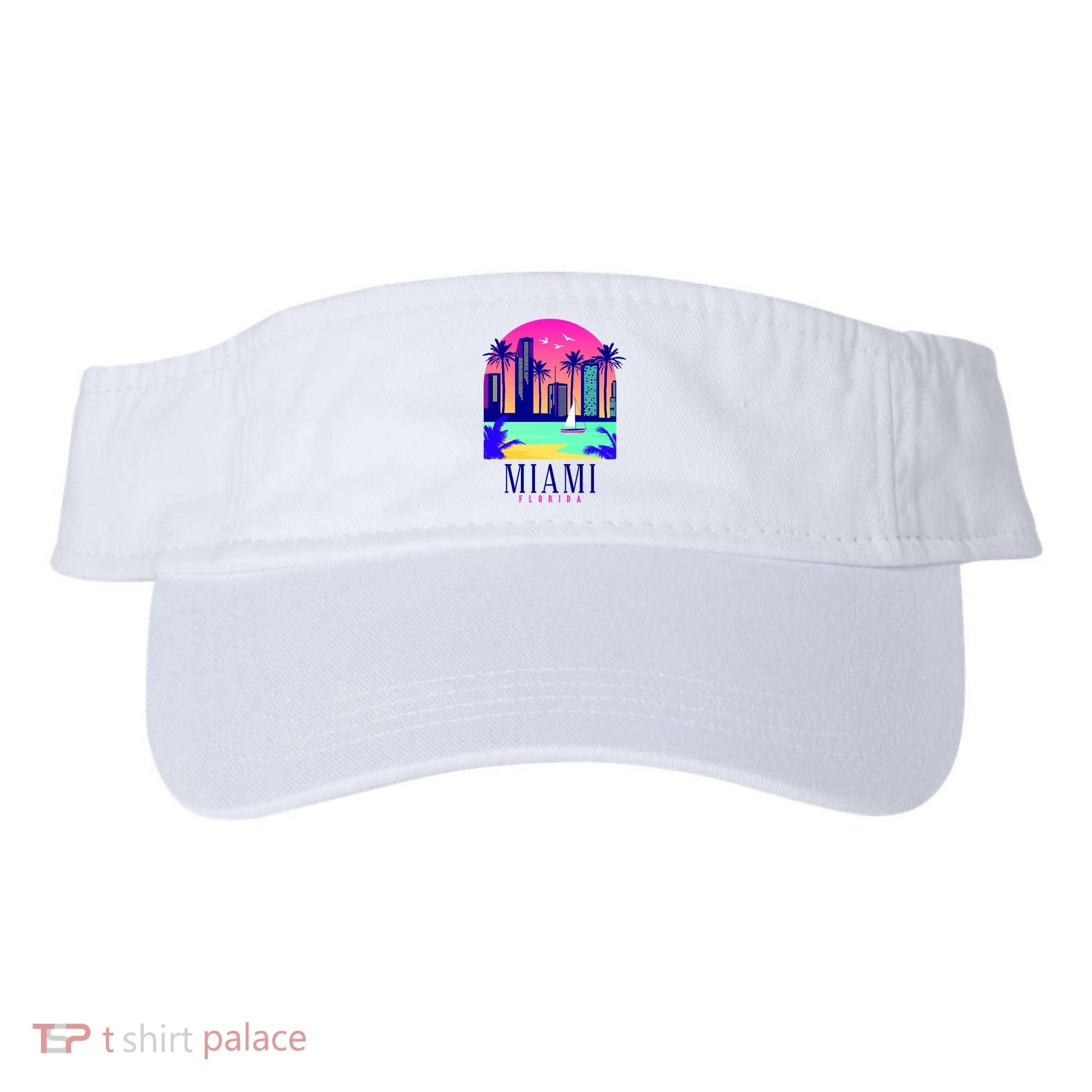 Retro Miami Florida Visor