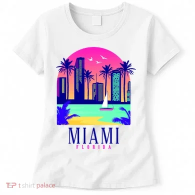 Retro Miami Florida Women's T-Shirt