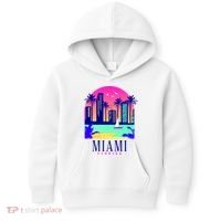 Retro Miami Florida Kids Hoodie thumb 0