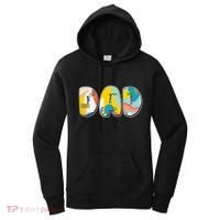 Retro Mod Pattern Dad Logo Women's Hoodie thumb 0