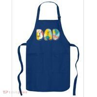 Retro Mod Pattern Dad Logo Apron thumb 0