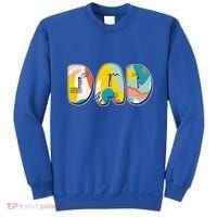 Retro Mod Pattern Dad Logo Sweatshirt thumb 0