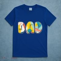 Retro Mod Pattern Dad Logo T-Shirt thumb 5