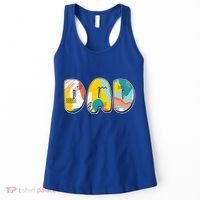 Retro Mod Pattern Dad Logo Women's Tank Top thumb 0