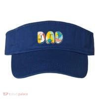 Retro Mod Pattern Dad Logo Visor thumb 0