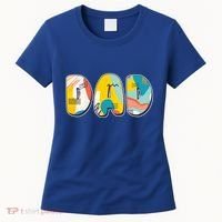 Retro Mod Pattern Dad Logo Women's T-Shirt thumb 0