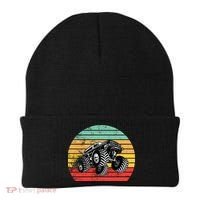 Retro Monster Truck Emblem Beanie thumb 0