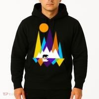 Retro Mount Bear Sunset Hoodie thumb 2