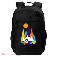 Retro Mount Bear Sunset Backpack thumb 0