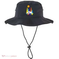 Retro Mount Bear Sunset Bucket Hat thumb 0