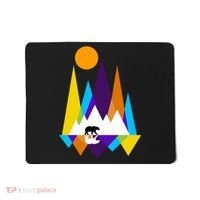 Retro Mount Bear Sunset Mousepad thumb 0