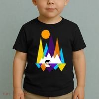 Retro Mount Bear Sunset Toddler T-Shirt thumb 2