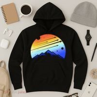 Retro Mountain Stars Hoodie thumb 3