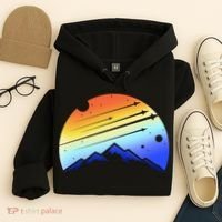 Retro Mountain Stars Hoodie thumb 4