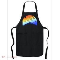 Retro Mountain Stars Apron thumb 0